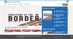 Desktop Screenshot of discovertheword.org